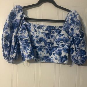Floral Crop Top